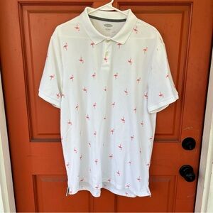 Old Navy Flamingo Polo